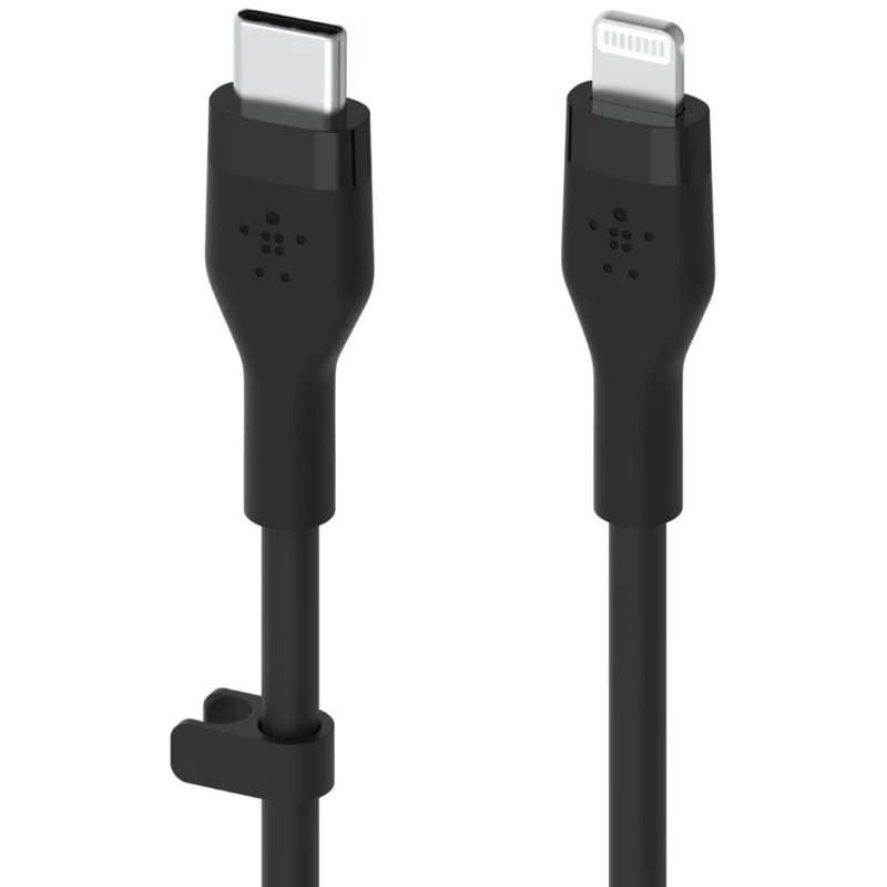 Lightning-kabel 2 m Belkin CAA009BT2MBK USB C naar Lightning zwart