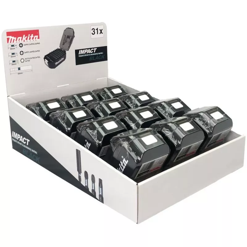 Makita E-03090 gereedschapstoebehoren zwart
