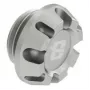 Barrow Kepler stop G1/4 inch THODT-V1 - WS zilver — aansluitstop, G1/4 inch schroefdraad, zilveren afwerking