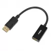 DisplayPort-naar-HDMI-kabeladapter IBOX iadp4k — DisplayPort (stekker) naar HDMI (bus), rechte stekker, 4K-ondersteuning, zilver
