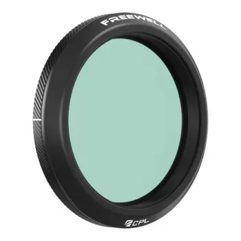 Circulair polarisatiefilter (CPL) Freewell voor DJI Osmo Action 5 Pro – 58mm schroefdraad
