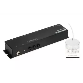 Volumeregelaar TC Electronic Monitor Pilot 34000213 – desktop-monitorvolumeregeling voor studio en mixen