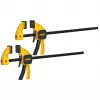 Klem DeWalt DWHT0-83158, 2-pack, metalen werkplaatsklem