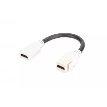 Digitus HDMI 2.0 keystone-module met 12 cm kabel (bus/bus)