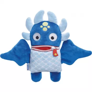 Sorgenfresser Dante, knuffel blauw/lichtblauw, 21 cm
