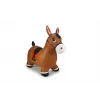 Opblaasbaar speelgoeddier Jamara springdier paard bruin met pomp