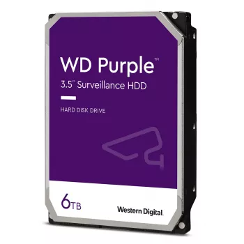 Interne harde schijf Western Digital 6 TB 3,5 inch Serial ATA WD63PURZ