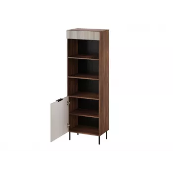 Cama 3 ALMERA stellingkast 60x42x185 walnoot/cashmere