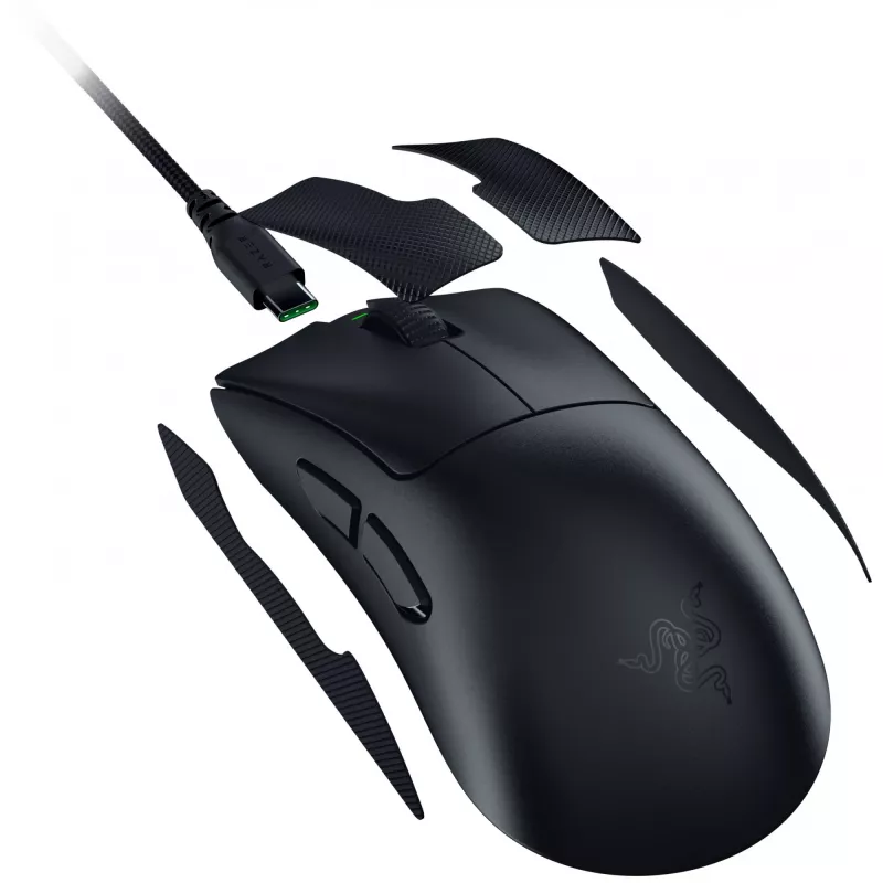 Muis Razer DeathAdder V4 Pro RF draadloos + USB Type-A