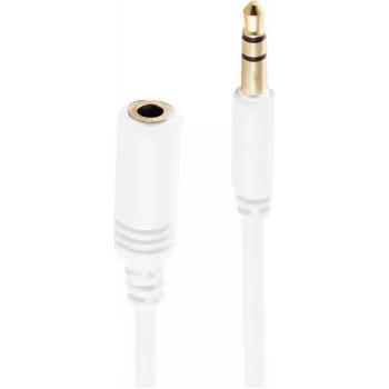 Audiokabel ShiverPeaks BS33100 1,8m 3,5mm wit
