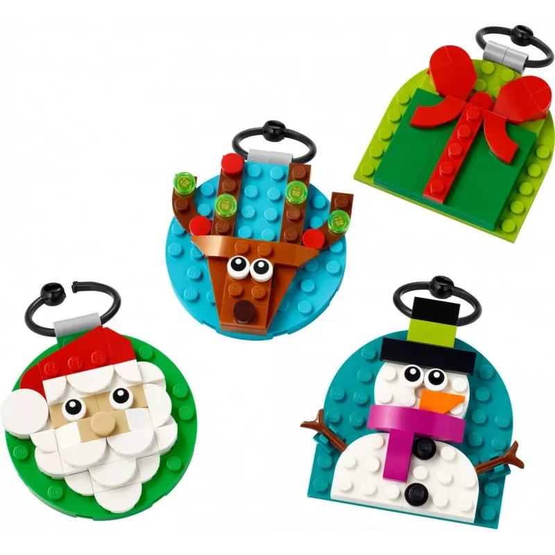 Bricks Iconic 40744 kerstversiering-assortiment