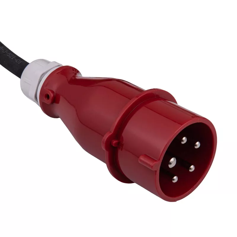 Akyga AK-EC-24 mobiele EV-oplader, GB/T, CEE-5-pins stekker, driefase, 32 A, 22 kW, LCD, 5 m