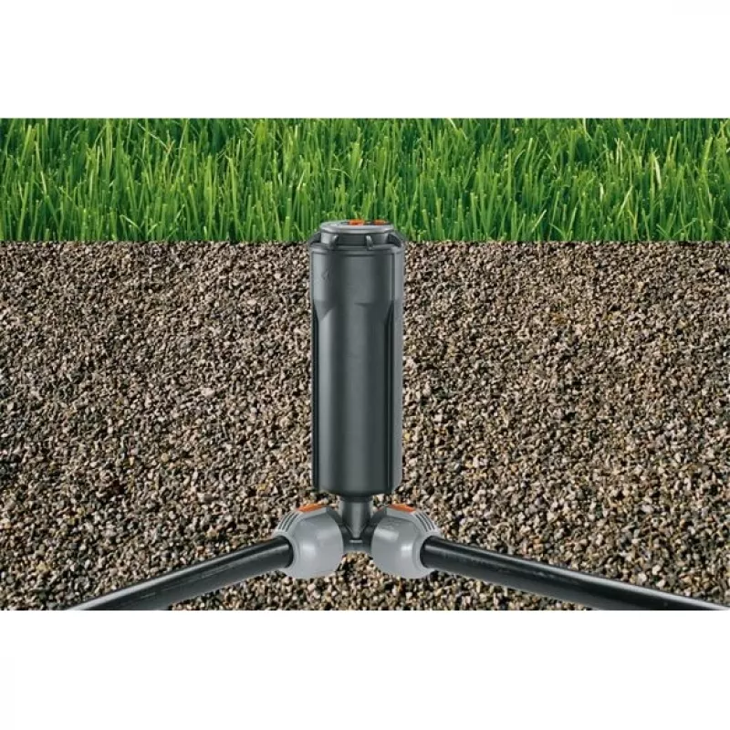 Cirkelregner Gardena T 380 zwart