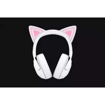 Draadloze gaming-headset Razer Kraken Kitty V2 BT wit met Bluetooth, THX Spatial Audio, RGB-verlichting