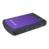 Transcend StoreJet 25H3P - harde schijf - 1TB - extern - 6,4 cm (2.5) - SuperSpeed USB - 5400 tpm - buffer: 8MB - brilliant purple (TS1TSJ25H3P)