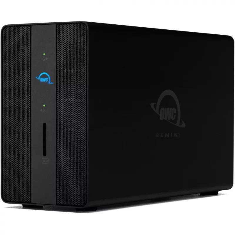 OWC Gemini dual-drive TB3 hardware-RAID-opslag- en dockingbehuizing - Thunderbolt 3 - Thunderbolt