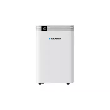 Luchtontvochtiger BLAUPUNKT ADH601 — 2,5 l tank, 16 l/24u, 245 W, 48 dB, Wi‑Fi, voor 20–40 m², wit