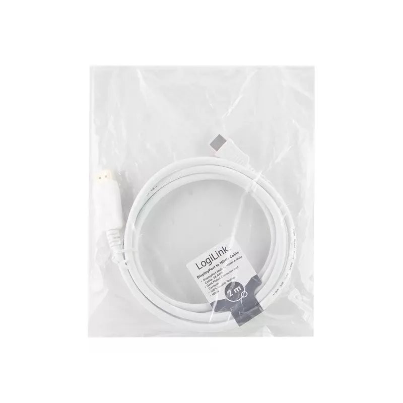 Kabel HDMI-DP LogiLink CV0055 2 m