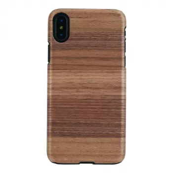 Smartphonehoesje man and wood voor iPhone X/XS, Strato zwart, beschermende hardcase