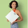 Ecomed by Medisana PS-72E personenweegschaal – 150 kg, glasplatform, wit