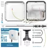 Routeraccessoire QuWireless QuMax voor RUTX10 AX10M – externe antennemodule voor Teltonika RUTX10