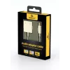 Kabel-adapter Gembird A-CM-3.5FP-01 — CDLA USB Type-C naar 4-polig 3,5 mm