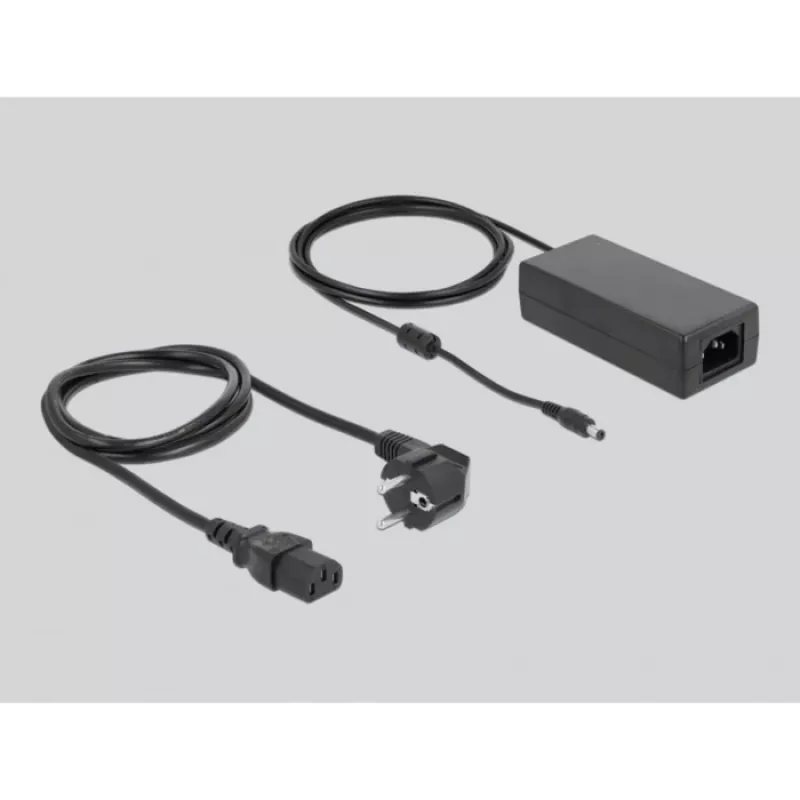 Netwerkswitch DeLOCK 87764 Gigabit Ethernet PoE zwart