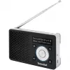 TechniSat DigitRadio 1 A 0100/4997 digitale radio, DAB+/FM, RDS, 40 zendergeheugens, ASA-waarschuwingsfunctie, zwart/zilver