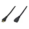 HDMI-verlengkabel Digitus AK-330201-020-S 2 m