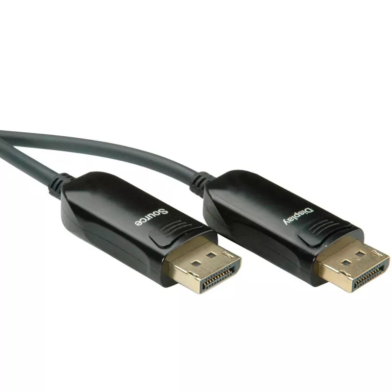ROLINE DisplayPort v1.4 kabel AOC 8K60 ST/ST 20m - kabel - digitaal/display/video - 20 m (14.01.3493)