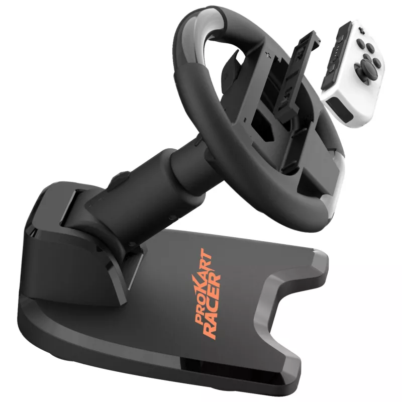 Racing wheel SUBSONIC SA5727-1 voor Nintendo Switch — instelbare gevoeligheid, kart-racer design