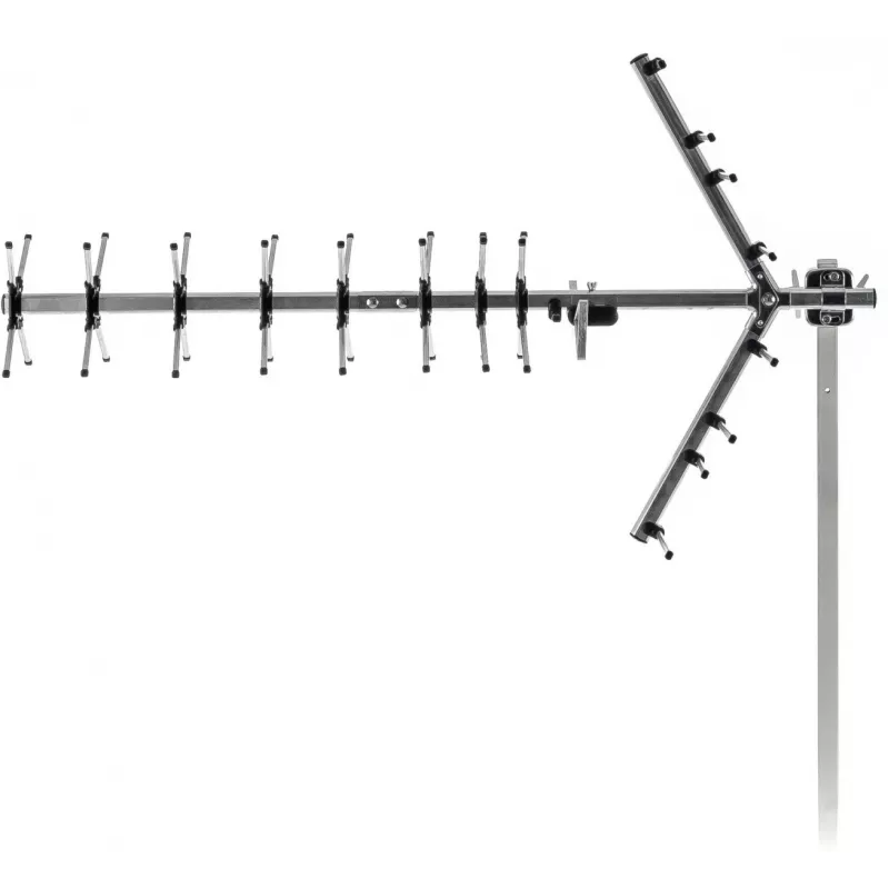 Outdoor-tv-antenne SENCOR SDA 611 DVB‑T2/T 12 dB 75Ω met 4G LTE-filter