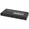 Qoltec 51799 actieve HDMI-splitter 4 x HDMI 4K x 2K | 6 Gb/s | 60 Hz