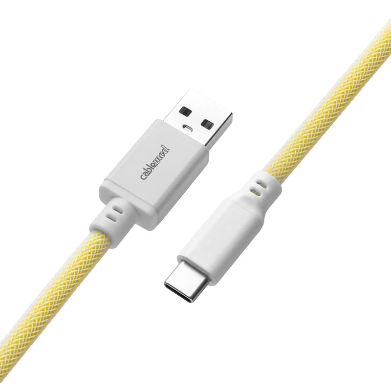 Cablemod CM-PKCA-CWAW-YW150YW-R USB-kabel 1,5 m USB A USB C geel (CM-PKCA-CWAW-YW150YW-R)