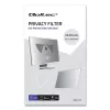 Privacyfilter QOLTEC 51059 voor 23,8 inch (60,5 cm) monitor, 527 x 296,9 mm, transparant