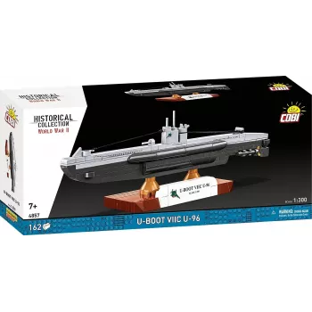 Schaalmodel onderzeeboot Cobi Type VIIC 1:300, bouwpakket 4857