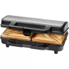 ProfiCook PC-ST 1092 - sandwichmaker - 900 W - RVS/zwart