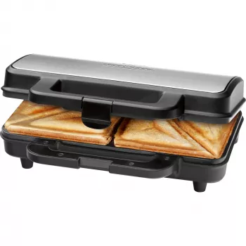 ProfiCook PC-ST 1092 - sandwichmaker - 900 W - RVS/zwart