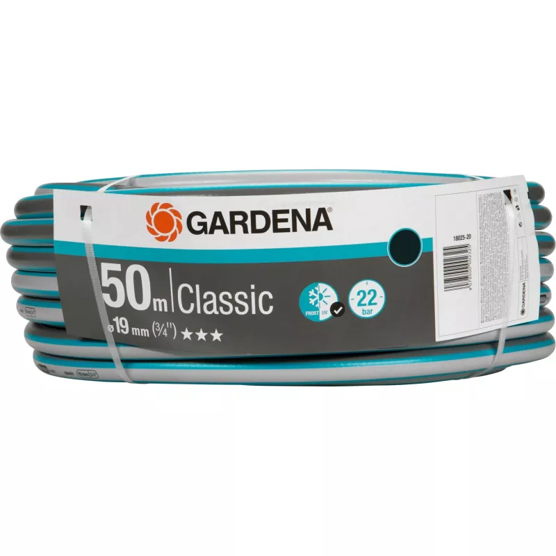 Gardena 18025 Tuinslang 50 m PVC Grijs, Oranje
