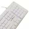 Mechanisch gaming-toetsenbord White Shark TACHI-W-US — compacte TACHI White-indeling