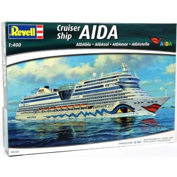 Kunststofmodel cruiseschip Aida