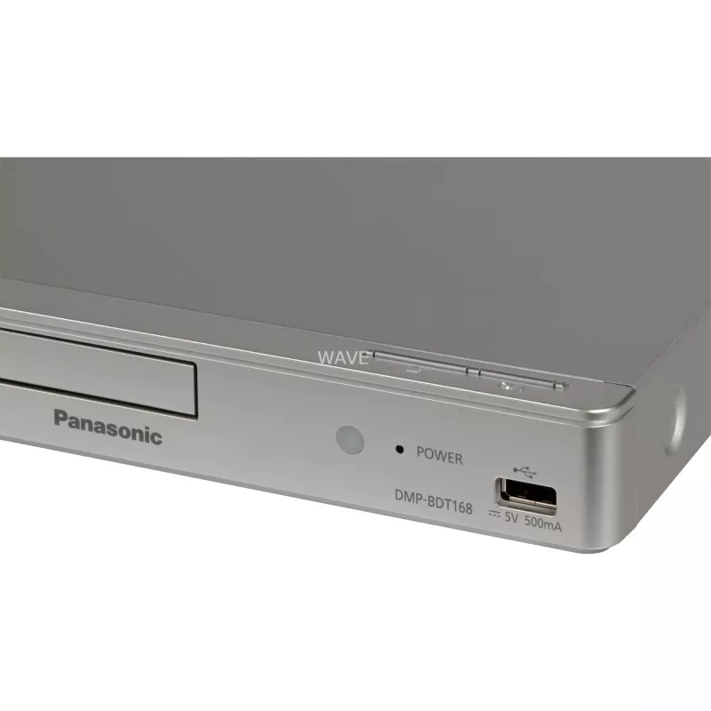 Panasonic Blu-ray Disc-speler DMP-BDT168EG DVD-video, MP3, WMA, JPEG, WAV, XviD, AAC, AVCHD, MKV, CD-DA, FLAC, MPO, BD-MV, ALAC USB-aansluiting