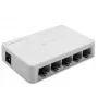 Netwerk-switch QOLTEC 52247 5 x RJ45-poorten 1000 Mbit/s Gigabit unmanaged