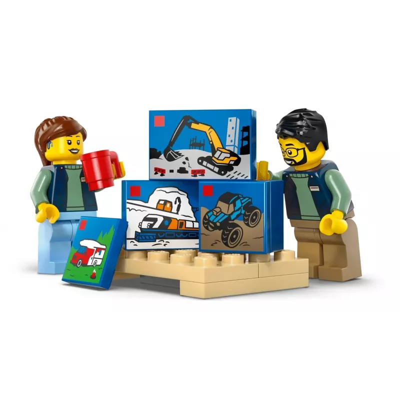 LEGO CITY 60500 De LEGO bestelwagen