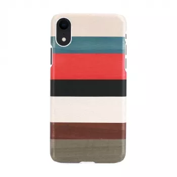 Smartphonehoesje man and wood voor iPhone XR — koraalwitte beschermhoes