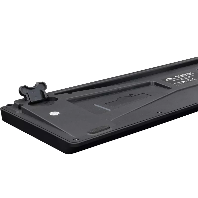 Baracuda Starfish zwart US-toetsenbord model STARFISH — compact formaat, US-layout