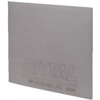 Computerkoelsysteemonderdeel Rittal 3173.100 — vezelplaat, grijs, 289×289×17 mm, luchtgekoeld