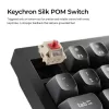 Mechanisch toetsenbord Keychron V6 Ultra 8K – Full-size 100% QWERTY, Bluetooth, RGB, zwart