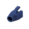 Logilink | RJ45-stekker trekontlasting, 8,0 mm (50 stuks) | MP0035B | blauw