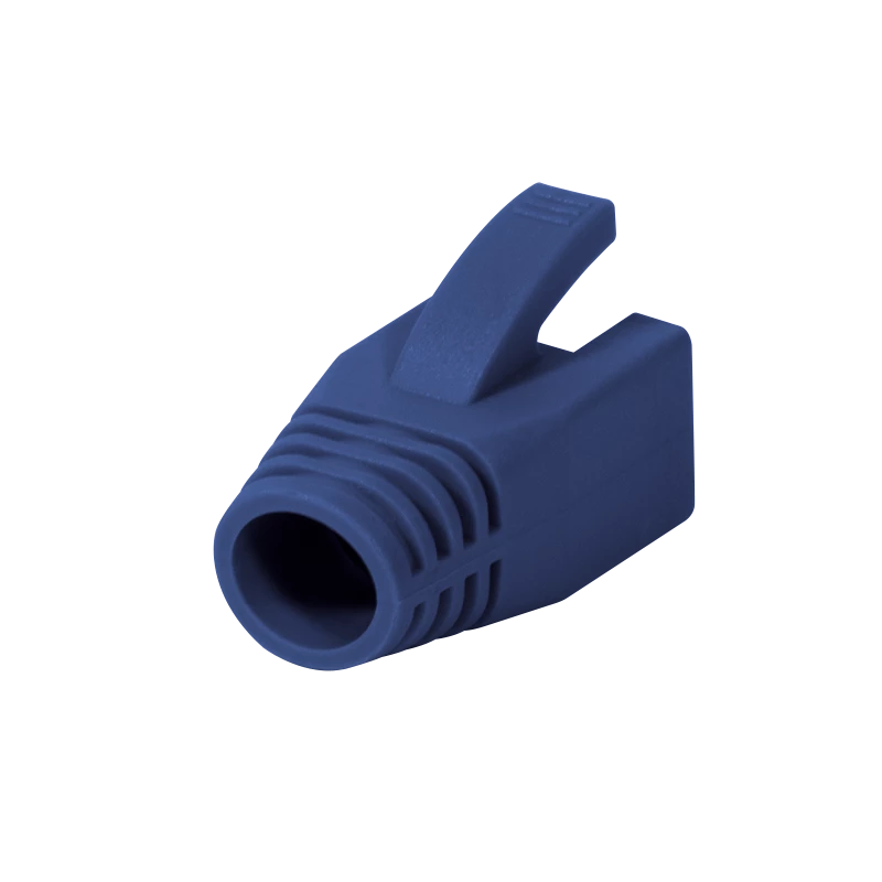 Logilink | RJ45-stekker trekontlasting, 8,0 mm (50 stuks) | MP0035B | blauw